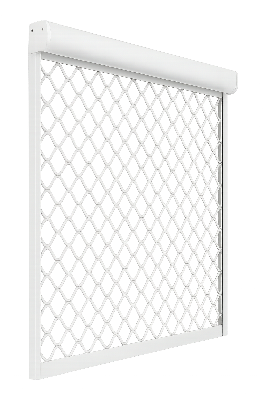 Grille métallique articulée lames cobras - Dépannage rideau métallique à Lyon - DRM Lyon